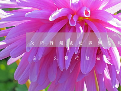 欠銀行錢被起訴到法院結(jié)果是什么-欠銀行錢被起訴到法院結(jié)果是什么樣的