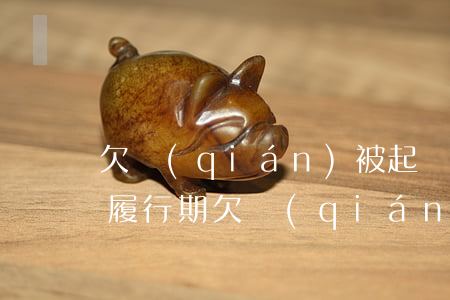 欠錢(qián)被起訴還錢(qián)履行期(欠錢(qián)被起訴履行期是多久)