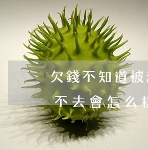 欠錢不知道被起訴開庭(欠別人錢被起訴開庭不去會怎么樣)