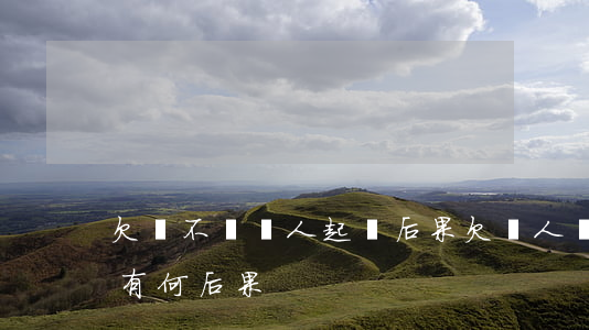 欠錢不還別人起訴后果(欠別人錢不還被起訴有何后果)