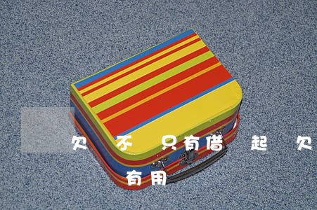 欠錢不還只有借條起訴(欠錢不還只有借條起訴書有用嗎)