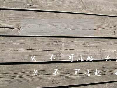 欠錢不還可以起訴夫妻財產(chǎn)嗎（欠錢不還可以起訴夫妻）