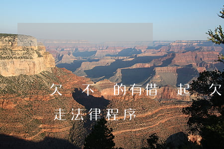 欠錢不還的有借條起訴(欠錢不還有借條怎么走法律程序)