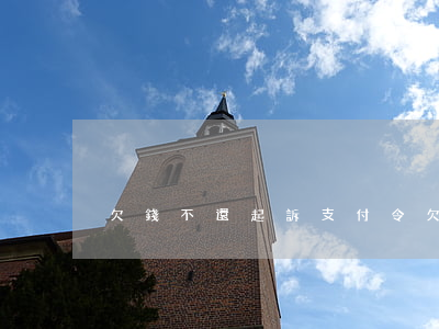 欠錢不還起訴支付令(欠錢不還 支付令)