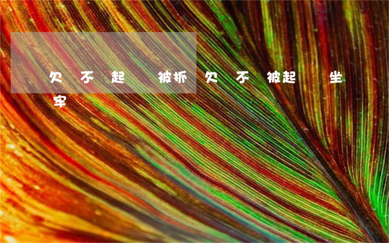 欠錢不還起訴會被抓嗎（欠錢不還被起訴會坐牢）