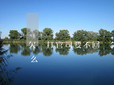 欠錢打官司要不回來(欠錢打官司要不回來怎么辦)