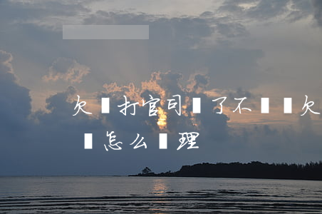 欠錢打官司輸了不還錢(欠錢打官司輸了不還錢怎么處理)