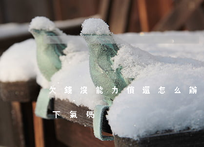 欠錢沒能力償還怎么辦（欠錢無力償還要低聲下氣嗎）