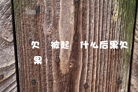 欠錢被起訴什么后果(欠錢被起訴會有什么后果)