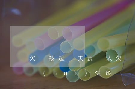 欠錢被起訴夫妻兩人(欠錢被起訴夫妻另一方會(huì)受影響嗎)