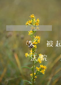 欠錢被起訴法院會通知家屬嗎-欠錢被起訴法院會通知家屬嗎