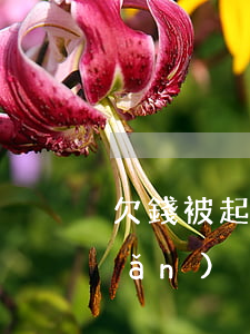 欠錢被起訴轉(zhuǎn)移資產(chǎn)