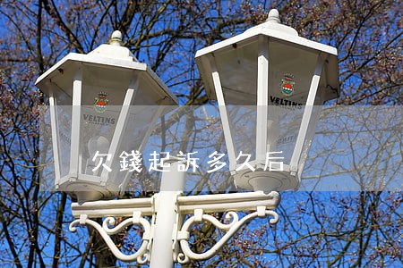欠錢起訴多久后