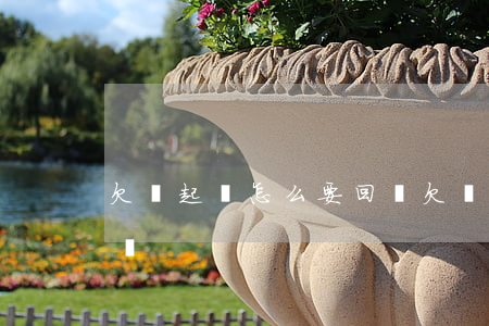 欠錢起訴怎么要回來 欠錢起訴怎么要回來的錢