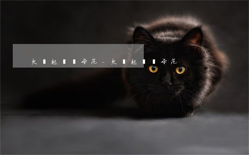 欠錢起訴狀示范-欠錢起訴狀示范