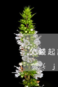 欠錢起訴需要怎么辦-欠錢去起訴要什么證據(jù)
