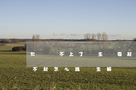 欠錢還不上了債主說要起訴怎么辦-欠錢還不起怎么跟債主解釋