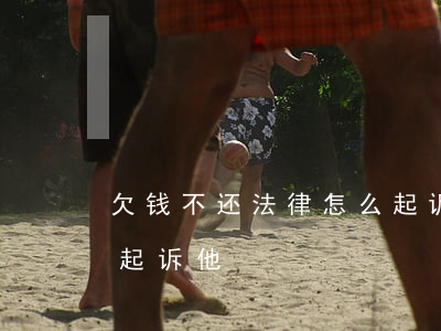 欠钱不还法律怎么起诉-欠钱不还法律怎么起诉他