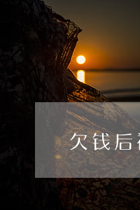 欠钱后被起诉了