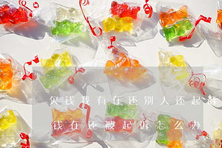 欠钱我有在还别人还起诉我怎么办-欠别人钱在还被起诉怎么办