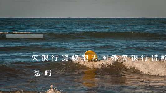 欠银行贷款跑去国外(欠银行贷款跑去国外违法吗)