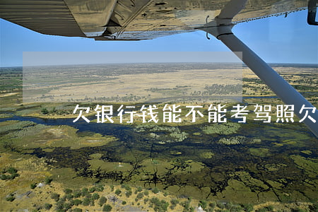 欠银行钱能不能考驾照(欠款可以考驾照吗)