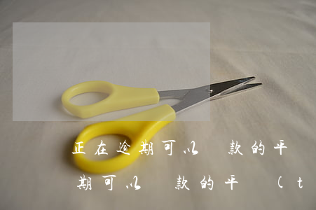 正在逾期可以貸款的平臺(tái)(正在逾期可以貸款的平臺(tái))