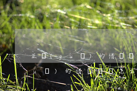 正規(guī)的借條應該怎么寫(正規(guī)的借條應該怎么寫,專業(yè)經驗豐富)