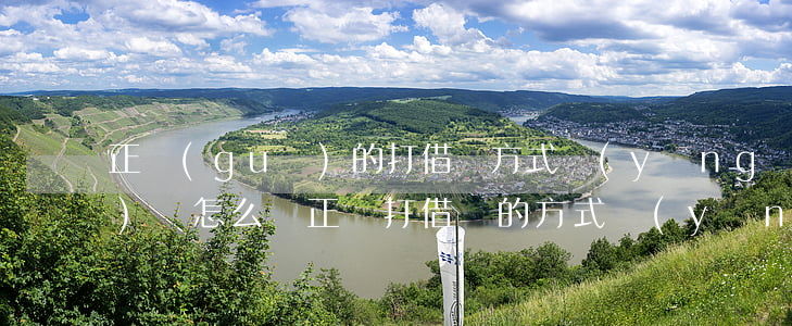 正規(guī)的打借條方式應(yīng)該怎么寫(正確打借條的方式應(yīng)該怎么寫)
