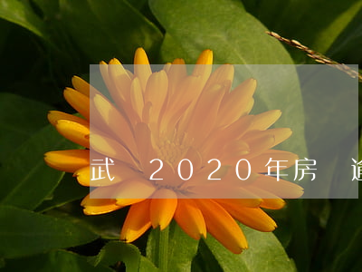 武漢2020年房貸逾期