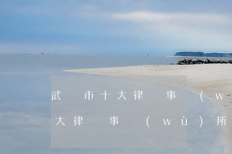 武漢市十大律師事務(wù)所排名(武漢十大律師事務(wù)所排名榜)