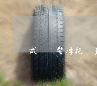 武漢騎警摩托車多少錢(武漢市騎摩托車)