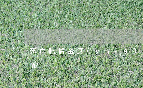 死亡賠償金應(yīng)如何在親屬間分配