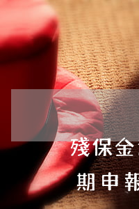 殘保金逾期申報對公司影響大嗎-殘保金逾期申報對公司影響大嗎知乎