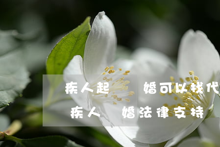 殘疾人起訴離婚可以找代理律師嗎(正常人和殘疾人離婚,法律支持嗎)