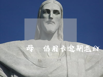 母親信用卡逾期老公