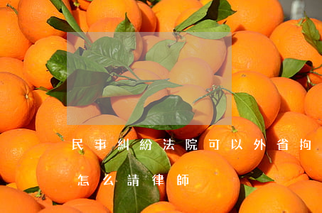 民事糾紛法院可以外省拘留嗎(異地被拘留要怎么請律師)