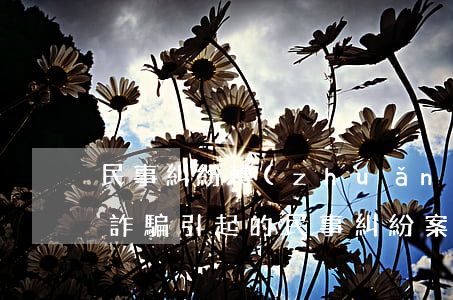 民事糾紛轉(zhuǎn)為刑事詐騙案例(詐騙引起的民事糾紛案由)