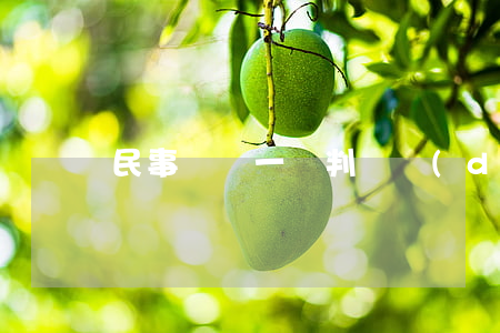 民事訴訟一審判決對(duì)方如何上訴