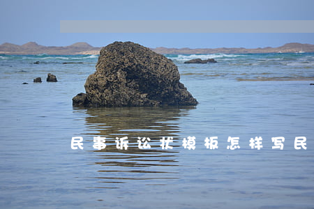 民事诉讼状模板(怎样写民事诉讼状模板)