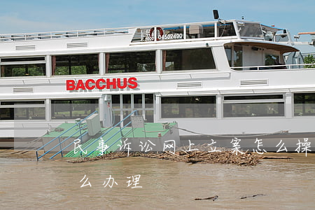 民事诉讼网上立案怎么操作(法院网上立案怎么办理)
