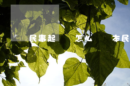 民事起訴狀怎么寫樣本(民事起訴狀怎么寫?)