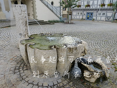 民事起诉可以在原告所在地起诉吗(起诉可以到原告所在地吗)