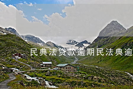 民典法贷款逾期(民法典逾期还款)