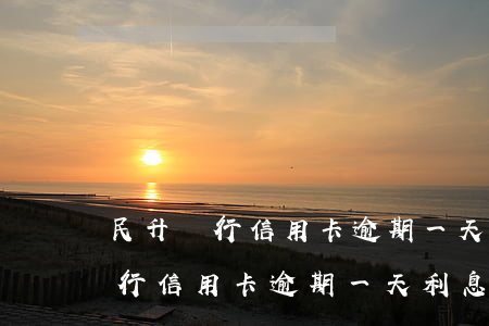 民升銀行信用卡逾期一天利息多少-民升銀行信用卡逾期一天利息多少錢