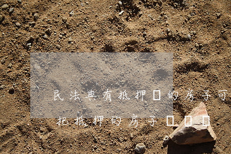 民法典有抵押權的房子可以過戶嗎(法院有權把抵押的房子過戶嗎)