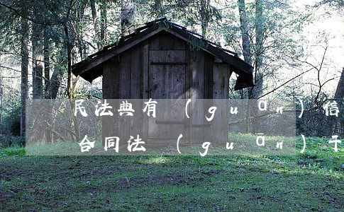 民法典有關(guān)信用卡逾期的法律(合同法關(guān)于信用卡逾期的)