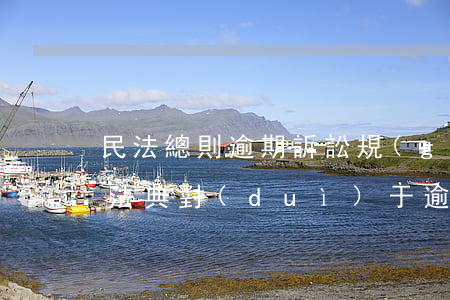 民法總則逾期訴訟規(guī)定是什么(民法典對(duì)于逾期違約規(guī)定)