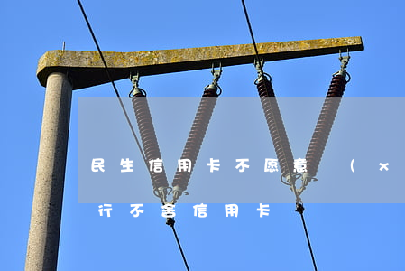 民生信用卡不愿意協(xié)商-民生銀行不舍信用卡