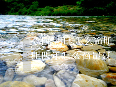 民生信用卡怎么逾期還款(民生銀行信用卡逾期四年怎么商量就還本金)